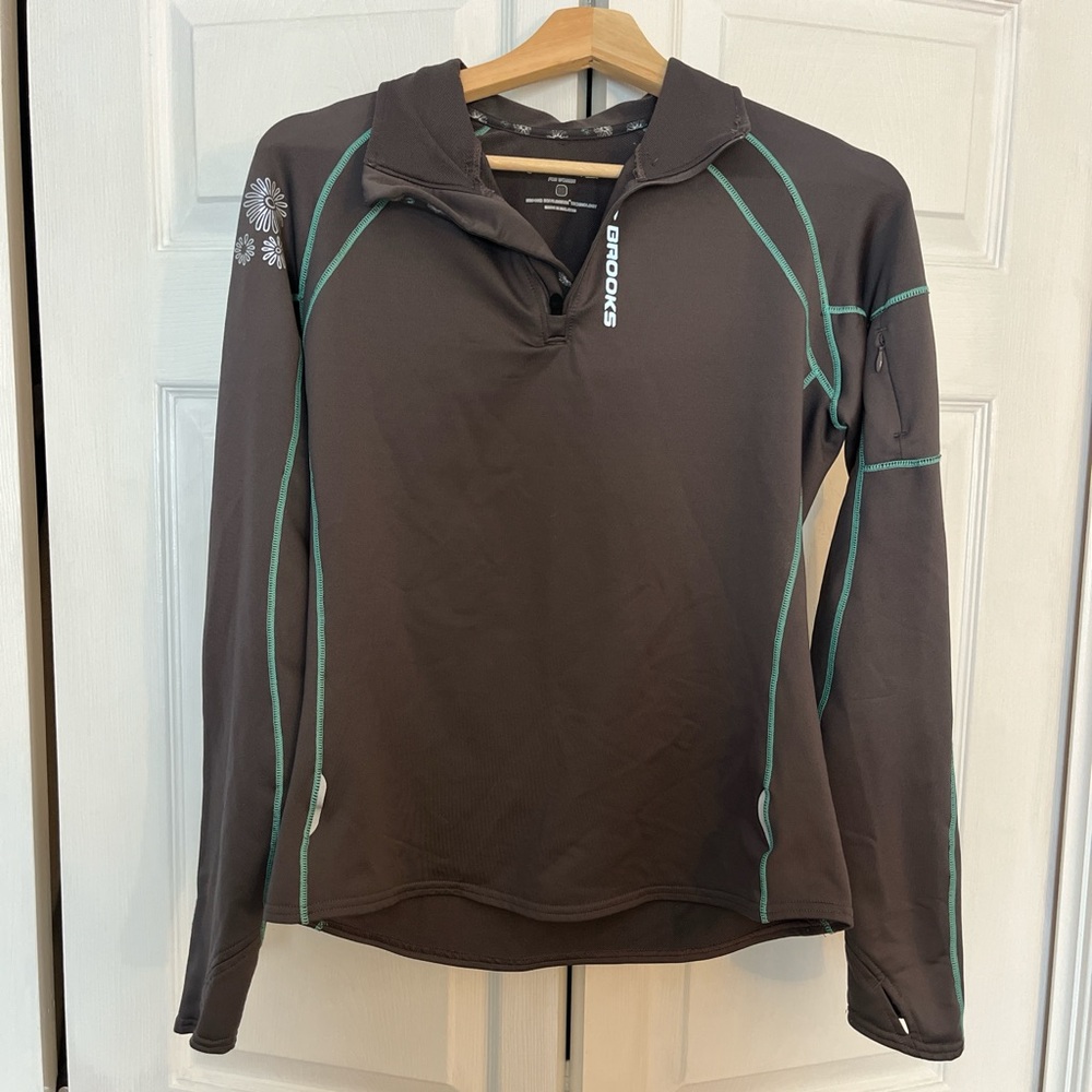 Brooks Dusky Purple Running Quarterzip (Size Medium)— BNWOT